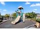 Community playground with slide and climbing structure, ideal for Gathering fun and recreation at 8031 Enchantment Dr # Ge, Windermere, FL 34786