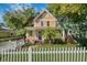 Charming two-story home with a classic design, featuring a welcoming front porch and manicured lawn at 122 N Hyer Ave, Orlando, FL 32801