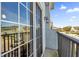 Apartment balcony with sliding glass doors at 1710 San Jacinto Cir # 1710, Sanford, FL 32771