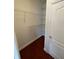 View of walk in closet, with multiple wire rack shelves at 1710 San Jacinto Cir # 1710, Sanford, FL 32771