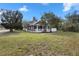 Charming home featuring a covered porch, mature trees, and a well-maintained lawn at 202 Division, Deland, FL 32720