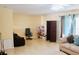 Bright room with tile floors, neutral color scheme and ceiling fan at 282 Scottsdale Sq # 282, Winter Park, FL 32792