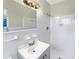 Clean bathroom featuring a shower and vanity at 5404 Milan Dr, Orlando, FL 32810