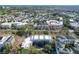 An aerial view of the condo community showcasing its neighborhood and community setting at 580 Water St # F, Kissimmee, FL 34747