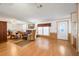 Cozy living room with hardwood floors and comfortable seating area at 6302 Bayberry Ne Blvd, Winter Haven, FL 33881