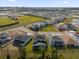 Aerial view of home and neighborhood featuring many new homes at 8309 Park Cliff Way, Orlando, FL 32836