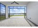 Open outdoor patio featuring brick flooring and a clear view of the beautiful lake at 113 Azure Mist Way, Daytona Beach, FL 32124