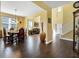 Spacious open concept dining room, steps away from the main living area at 1144 Legg Dr, Apopka, FL 32712