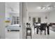View of a bed and dining room with a tiled floor at 11901 Sandy Knoll Ct # 814, Orlando, FL 32825