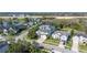 Beautiful aerial view of suburban neighborhood featuring well-manicured lawns and mature trees at 1910 Lake Roberts Landing Dr, Winter Garden, FL 34787