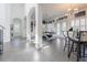 Bright and airy game room featuring a pool table and tile floors at 1910 Lake Roberts Landing Dr, Winter Garden, FL 34787