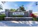 Stone sign for the Lake Roberts Landing community with manicured landscaping at 1910 Lake Roberts Landing Dr, Winter Garden, FL 34787