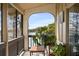 Outdoor balcony area with a beautiful view to the lake at 200 Maitland Ave # 96, Altamonte Springs, FL 32701