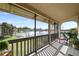 Outdoor balcony area with view to the lake and the community at 200 Maitland Ave # 96, Altamonte Springs, FL 32701