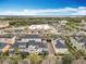 Aerial view of property in a central commercial location at 411 Old Farm Ln, Winter Springs, FL 32708