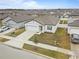 Aerial view of a cozy home nestled in a well-planned community at 5861 Bar Ranch Rd, St Cloud, FL 34771