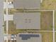 Overhead view of home showing roof and proximity to neighbors at 5861 Bar Ranch Rd, St Cloud, FL 34771