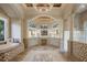 Luxurious bathroom boasting a vanity area, a soaking tub, and a separate shower at 6126 Kirkstone Ln, Windermere, FL 34786