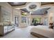Bright main bedroom featuring backyard views at 6126 Kirkstone Ln, Windermere, FL 34786