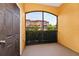 This balcony is located in a neighborhood featuring views of landscaped grounds and attractive building design at 6157 Metrowest Blvd # 106, Orlando, FL 32835