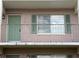 Up close exterior of a unit with a private patio at 125 Water Front Way # 200, Altamonte Springs, FL 32701