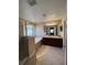 Bright bathroom featuring a glass-enclosed shower, soaking tub, and double vanity sink at 1515 Angler Ave, Kissimmee, FL 34746