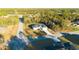 Aerial view of the home in its neighborhood at 15215 Sw 43Rd Ct, Ocala, FL 34473