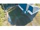 Aerial view of the home's backyard and the covered patio at 15215 Sw 43Rd Ct, Ocala, FL 34473