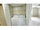 Laundry closet featuring full size washer and dryer at 1926 S Conway Rd # 12, Orlando, FL 32812