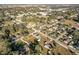 Aerial view of a neighborhood with mature trees and single-Gathering homes at 200 Dr Martin Luther King Jr Se St, Fort Meade, FL 33841