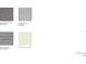 Selection of interior home finishes including carpet, tile, cabinetry and counter top options at 2504 Penguin Blvd, Davenport, FL 33837