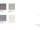 Selection of interior design materials including carpeting, floor tile, cabinets and quartz at 2520 Penguin Blvd, Davenport, FL 33837