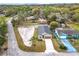 A lovely single-story home featuring a well-manicured lawn, a long private driveway, and an attached one-car garage at 281 Luis Ln, Debary, FL 32713