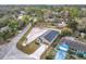 Charming single-story home featuring a well-manicured lawn, a long private driveway, and an attached two-car garage at 281 Luis Ln, Debary, FL 32713