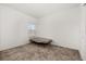 Carpeted bedroom features a full-sized day bed frame and natural light at 350 Rustic Rail Dr, Lake Wales, FL 33859