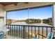 Relax on this spacious porch overlooking a beautiful lake view at 402 E Orlando Ave # 18C, Ocoee, FL 34761