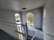 Stairwell offers outdoor view, enhancing the building's interior ambiance at 4304 Clubside Dr # 4304, Longwood, FL 32779