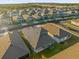 Neighborhood aerial view showcasing modern homes, well-maintained streets, and community layout at 4472 Lions Gate Ave, Clermont, FL 34711