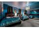Star Wars themed bedroom with three beds, themed decorations, and soft lighting at 4532 Target Blvd, Kissimmee, FL 34746