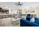 Open-concept living area with modern furnishings and natural light at 4532 Target Blvd, Kissimmee, FL 34746