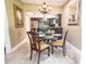 Inviting dining area with elegant décor and stylish furnishings, conveniently located near the kitchen at 5016 Fawn Ridge Rd, Orlando, FL 32819