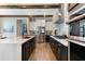 Spacious kitchen with an island, stainless steel appliances, and ample cabinet space for storage at 896 Tilden Oaks Trl, Winter Garden, FL 34787