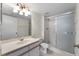 Bathroom with a shower and vanity at 923 Lexington Pkwy # 14, Apopka, FL 32712