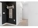 Hallway featuring modern decor, neutral palette, and interior doors for flowing floor plan at 429 Ohio Way, Kissimmee, FL 34759