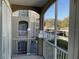 View from a private balcony that is on the second floor at 586 Brantley Terrace Way # 201, Altamonte Springs, FL 32714