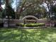 Brantley Terrace community sign surrounded by manicured lawn and green hedges at 586 Brantley Terrace Way # 201, Altamonte Springs, FL 32714