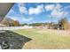 Expansive backyard featuring lush green grass and privacy fencing at 7139 Se 122Nd Ln, Belleview, FL 34420