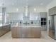 Modern kitchen with state-of-the-art stainless steel appliances and sleek cabinetry at 985 Jack Nicklaus Ct, Kissimmee, FL 34747