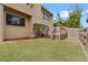 Home backyard showing a wood deck and a cozy grass area at 229 Springside Rd, Longwood, FL 32779