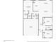 Floor plan of the first floor, with dimensions of rooms, labeled for easy understanding at 43 Pergola Pl, Ormond Beach, FL 32174